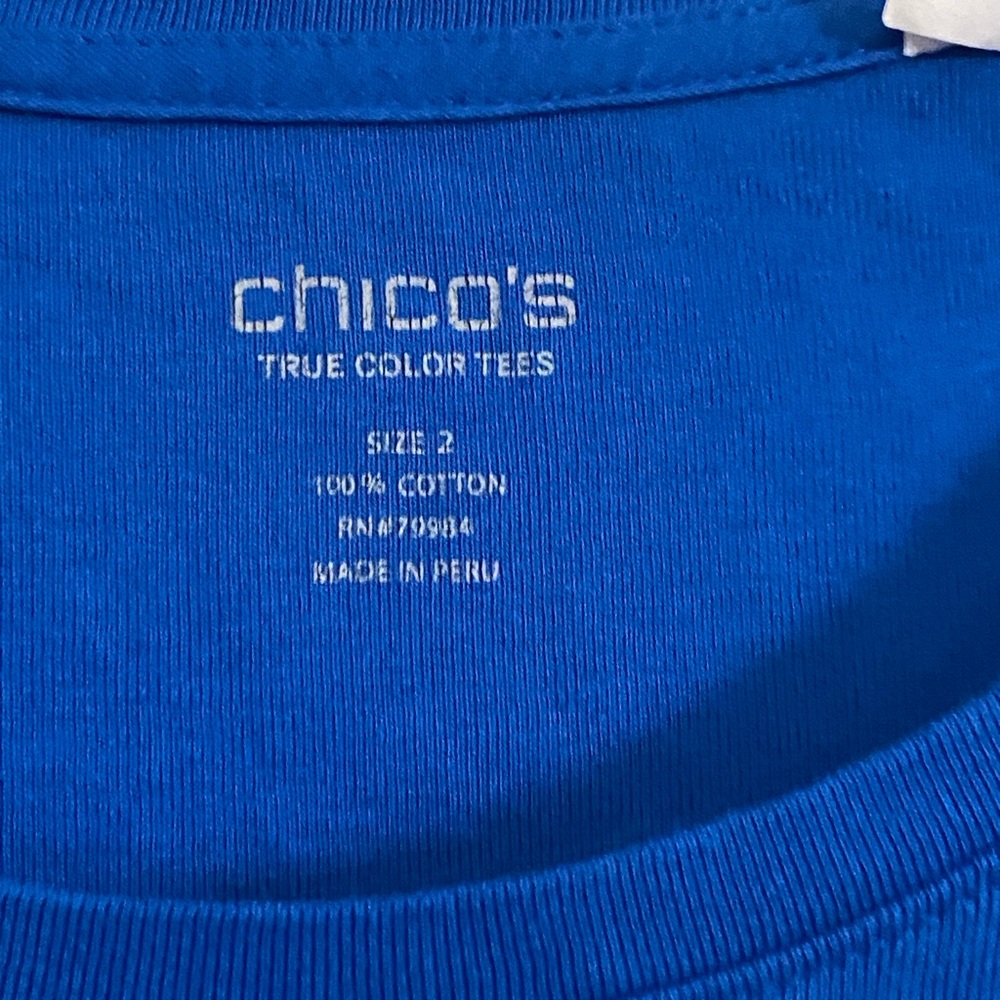 Chico’s cotton tee - Picture 2 of 3
